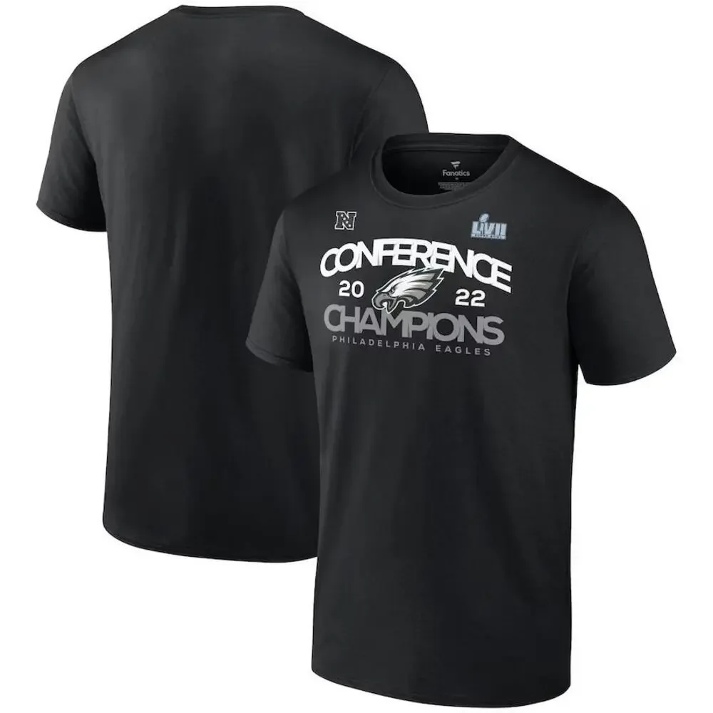 Outerstuff T-Shirt Men's XL Black Philadelphia Eagles 2022 NFC Champions SRT293